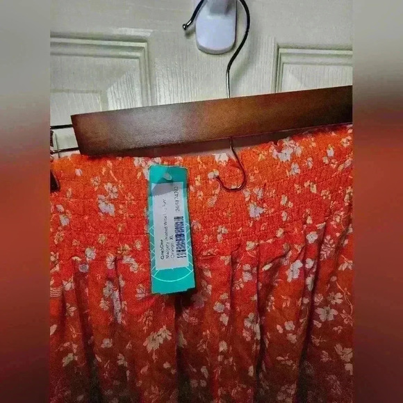 One5one Orange Wide Leg Pants - Picture 3 of 3